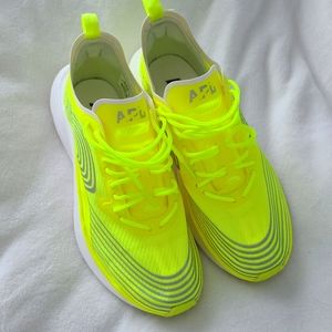 APL Neon Yellow Streamline Sneakers - 8